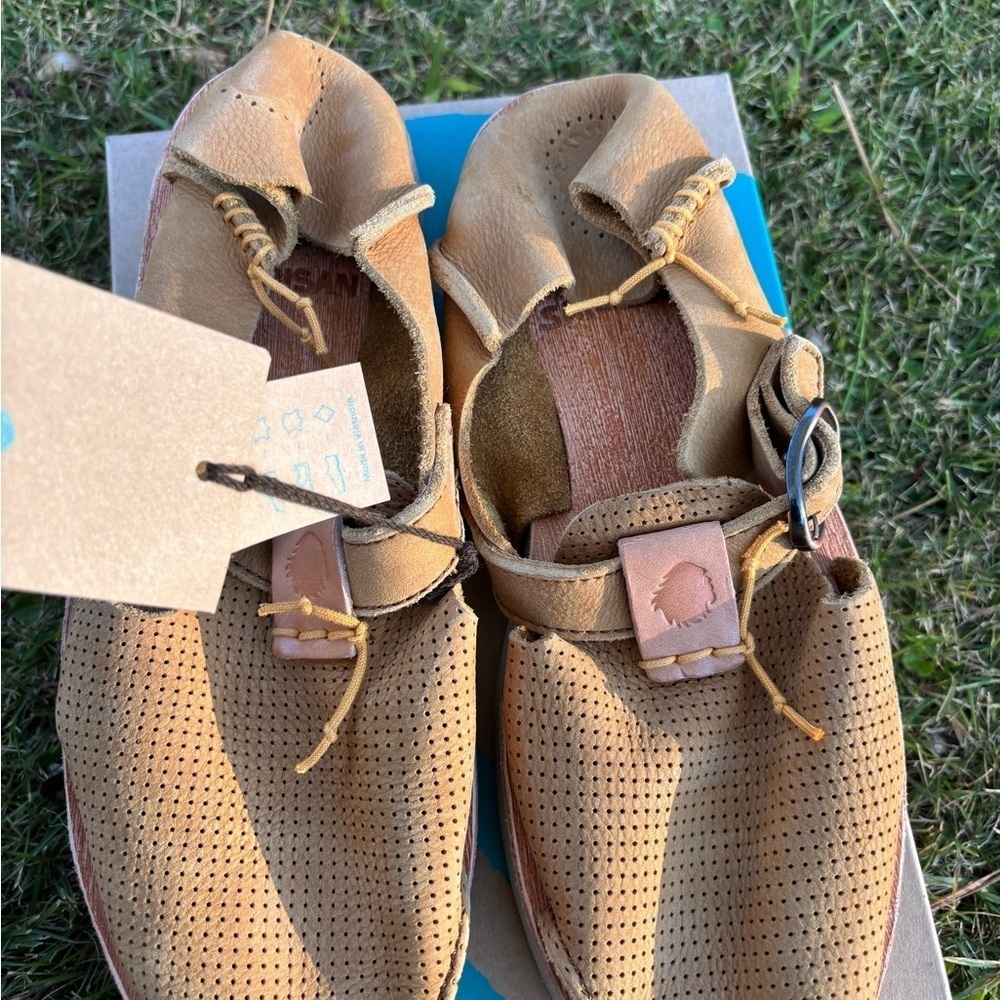 Satorisan Handmade Perforated Marnie Suede shoes SUNDANCE!Woman Sz 38 7/7.5 US - Picture 4 of 16